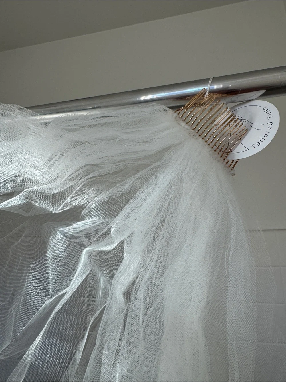 Tailored Tulle delicate white